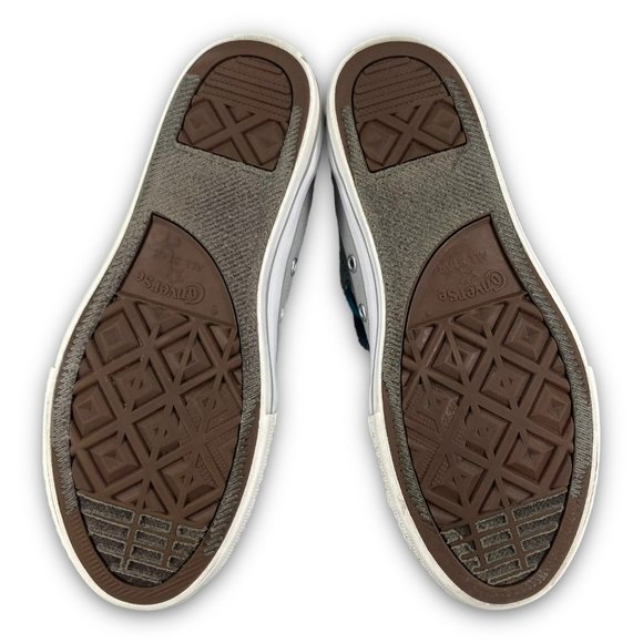 Converse Chuck Taylor All Star Sneakers 645241F Double Tongue Gray Blue Youth 5 - Picture 8 of 9